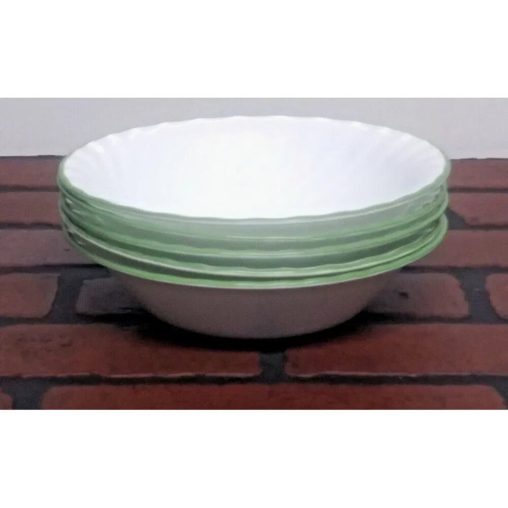 24pc Corelle Chutney Dinnerware set Plates/Bowls/Cups Saucers swirl fruit design